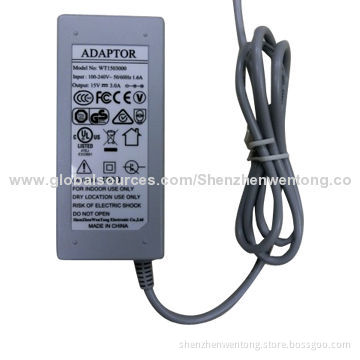 AC/DC Adapter with UL/GS/PSE/KC/SAA/CCC/RoHS/CE Certificates, for Robot Vacuum, iRobot, V-BOT